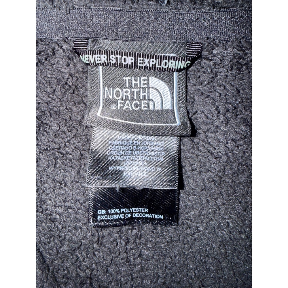 The North Face Osito Fleece Jacket Womens Small Black Full Zip Soft Warm - Picture 5 of 9